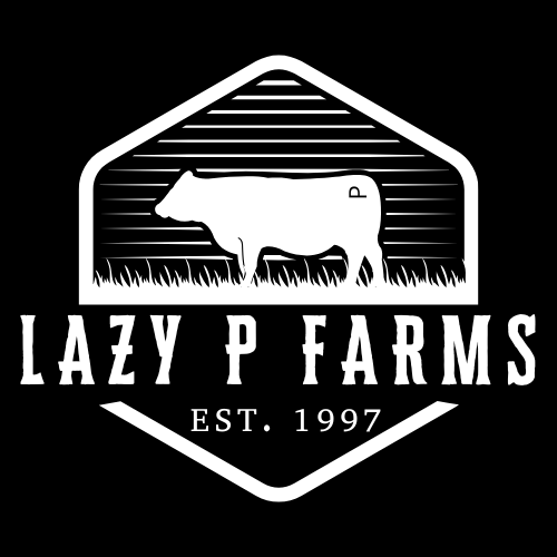 The Lazy P Farms brand has been a family legacy for generations, dedicated to raising cattle and farming.